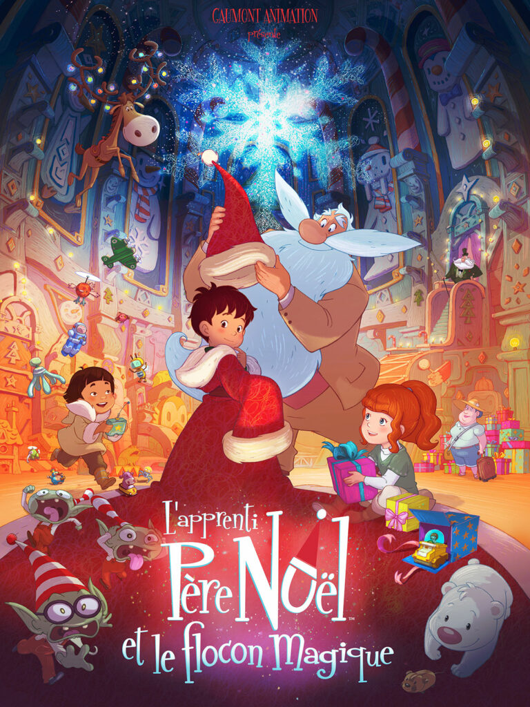 L'apprenti père Noël et le flocon magique