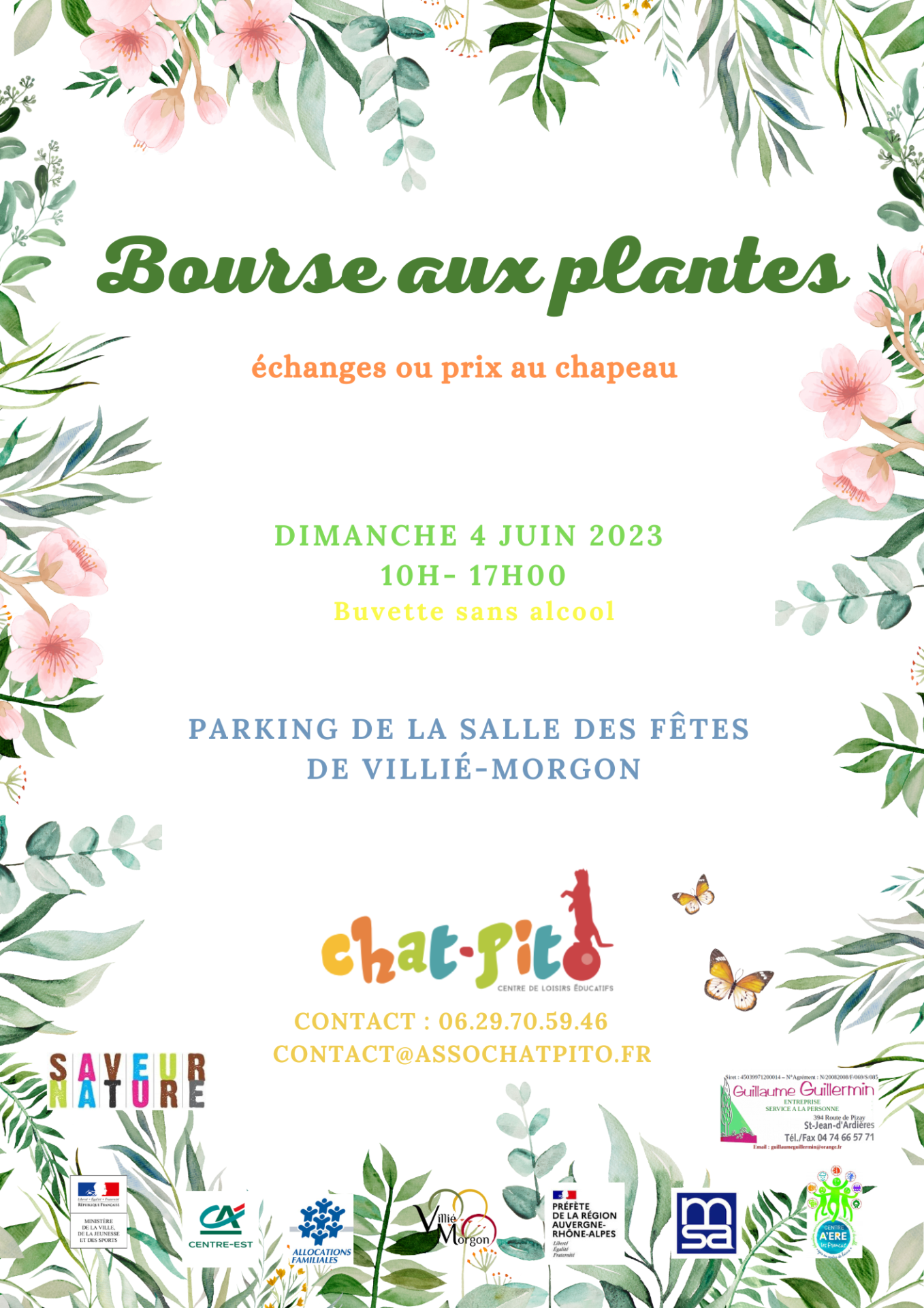 Bourse aux plantes - Villié-Morgon