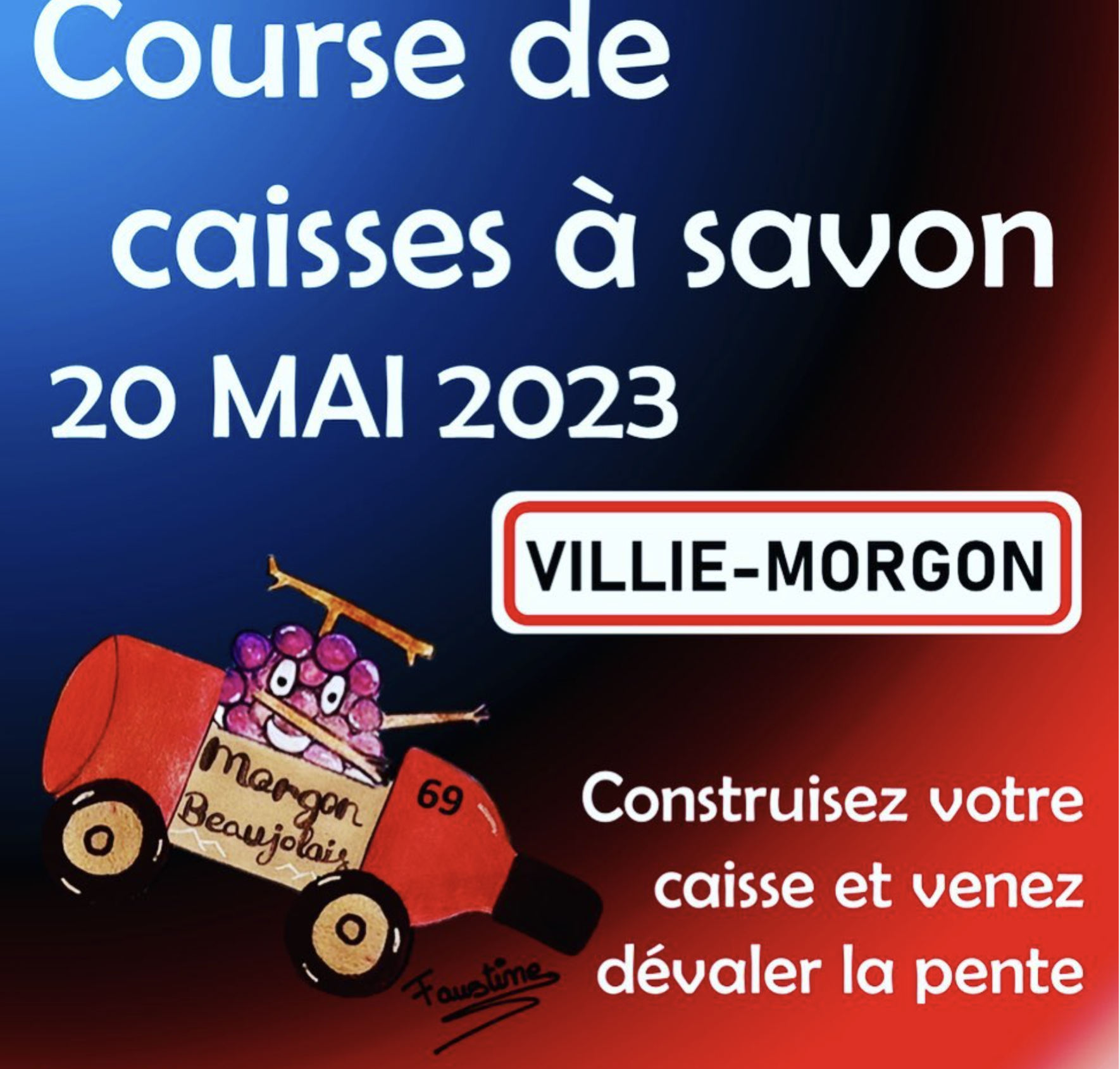 Course de caisse à savon