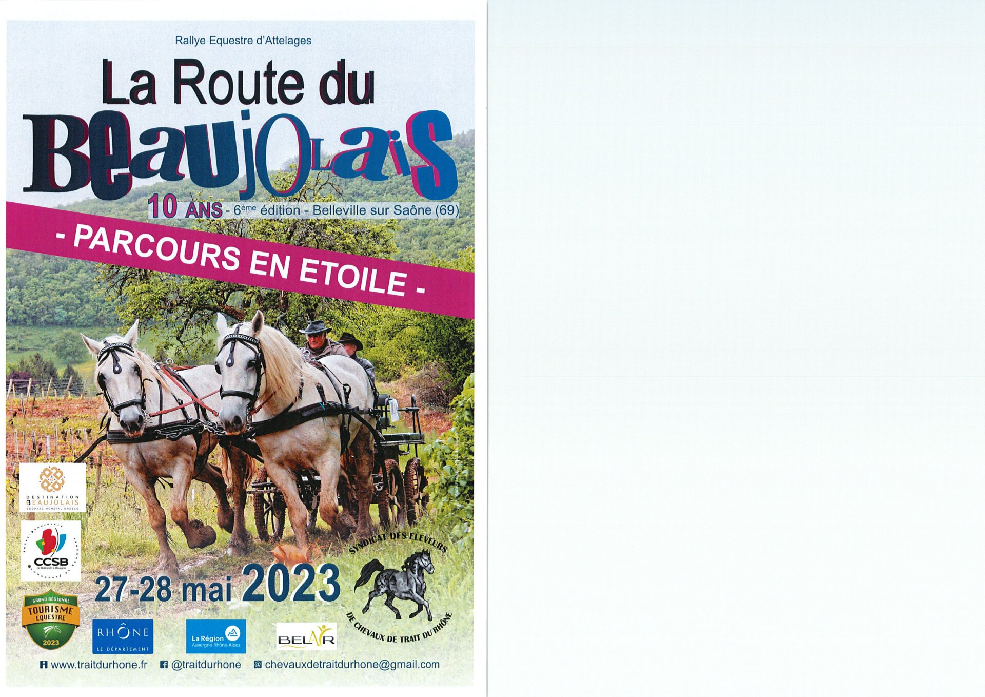 rally equestre d'attelage