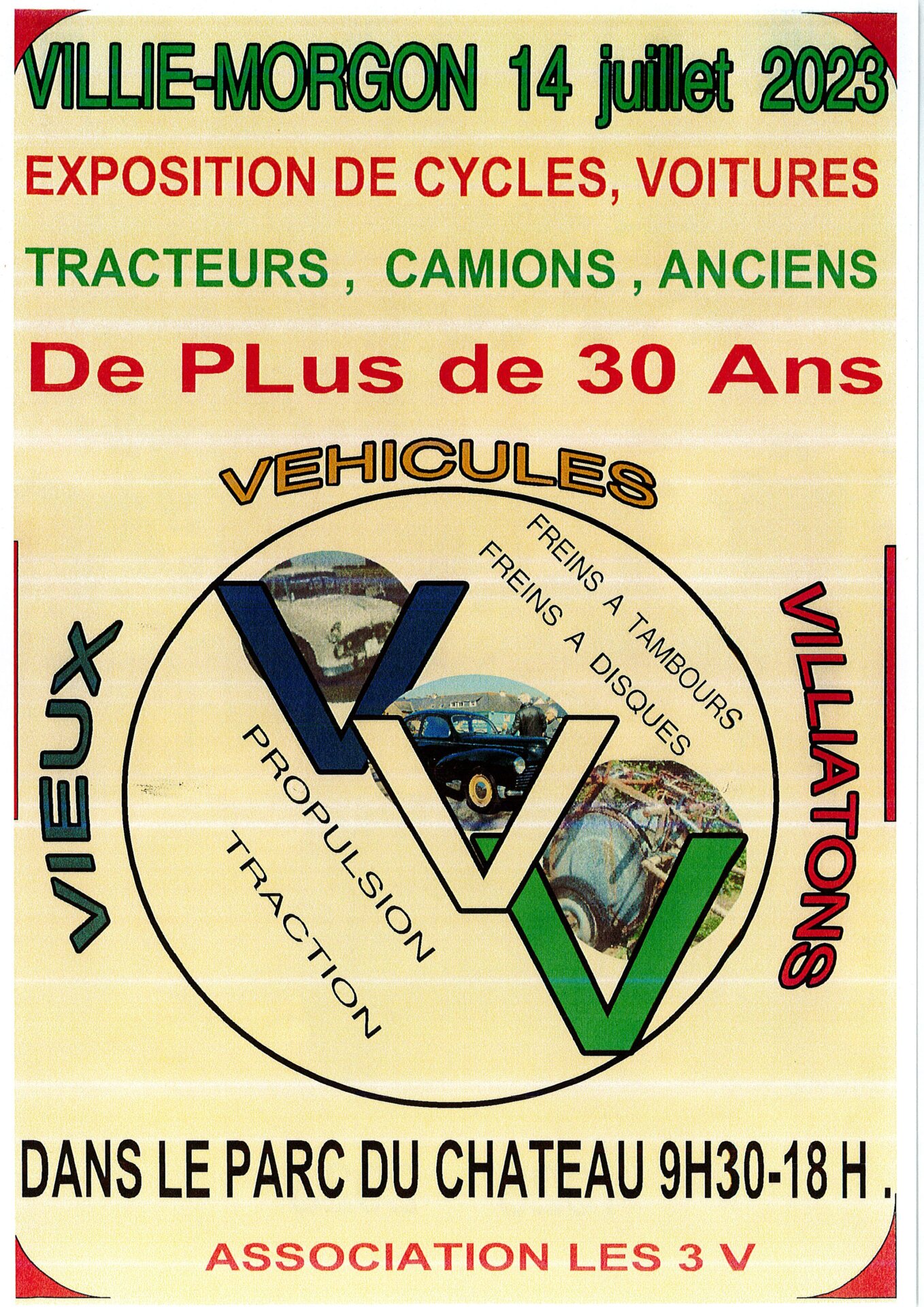 Exposition associations les 3V