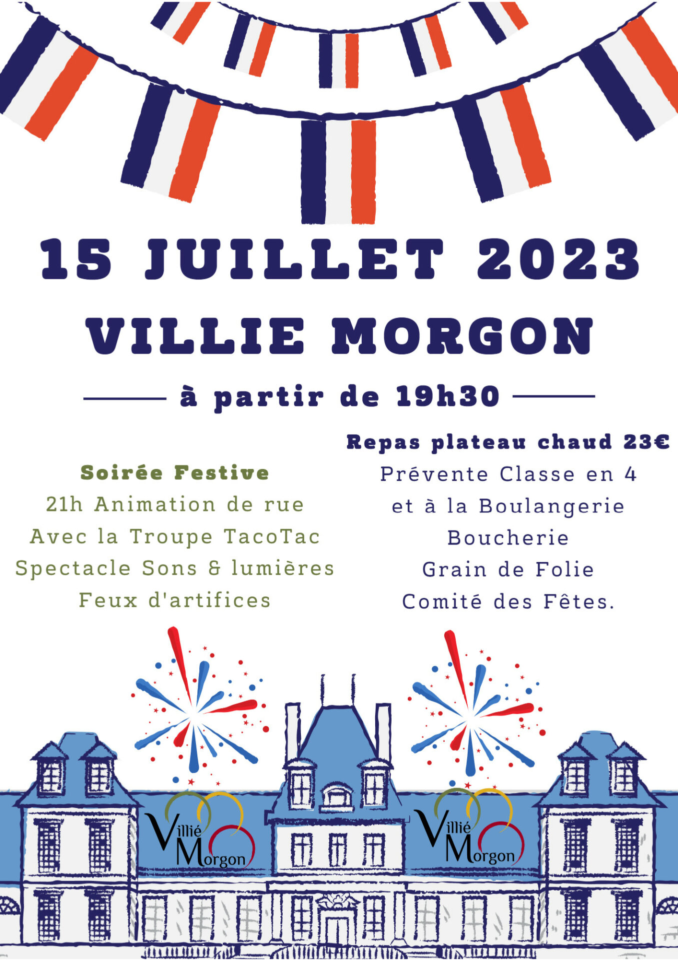 SOIRÉE FESTIVE 15 JUILLET VILLIÉ-MORGON