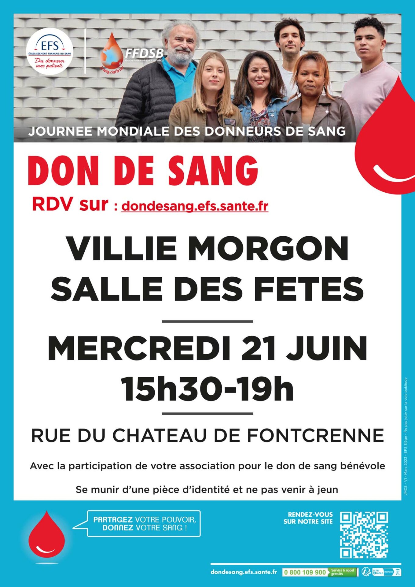 Don du sang Villié-Morgon VILLIE-MORGON