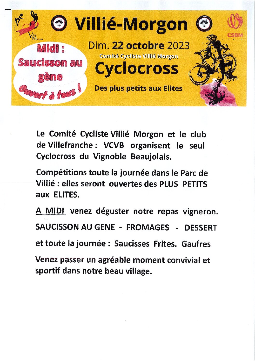 Cyclocross – Comité Cycliste