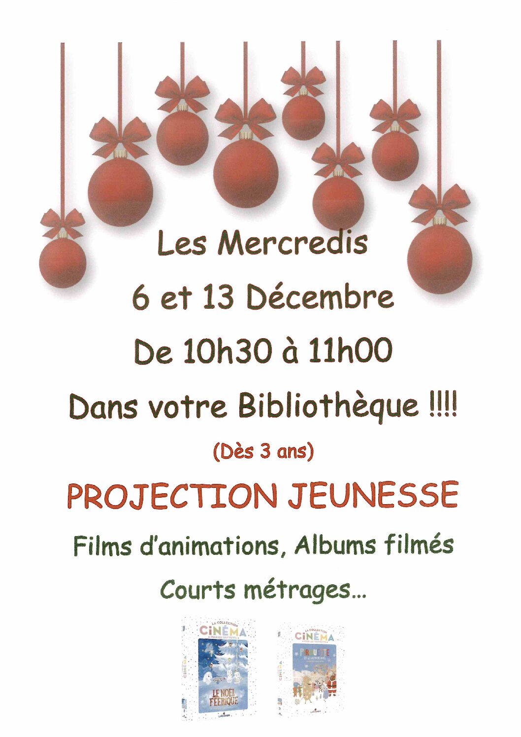 Bibliothèque – Projection Jeunesse