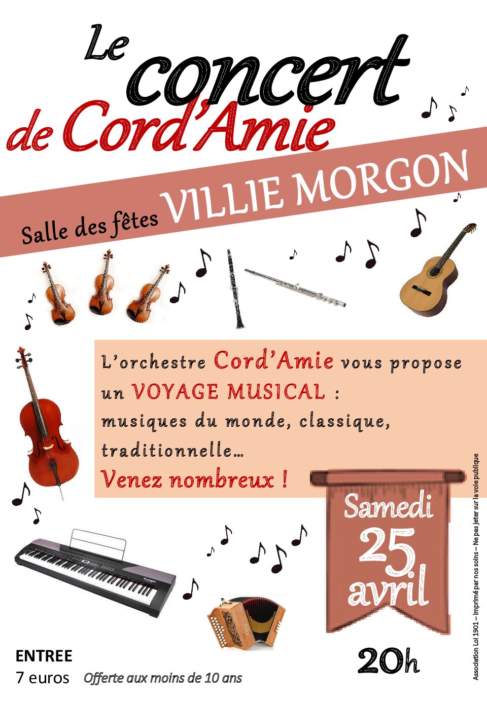 CONCERT ATELIER CORD’AMIE